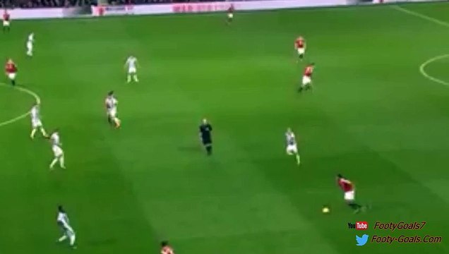 Jesse Lingard Amazing Goal - Manchester United vs West Brom 1-0 2015