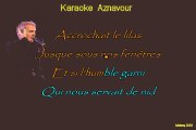 Charles Aznavour La bohème karaoké Joseph BULLA