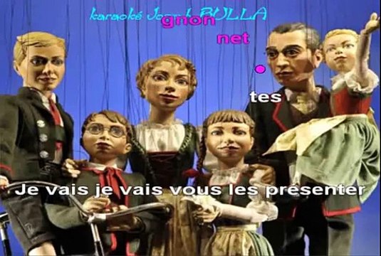 Christophe Les marionnettes karaoké Joseph BULLA