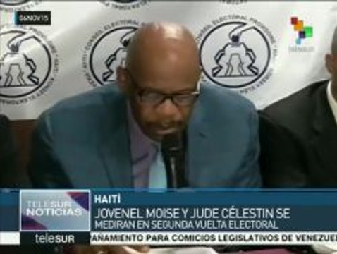 Haití: Moise y Celestin se medirán en segunda vuelta electoral