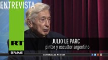 Entrevista con Julio Le Parc, pintor y escultor argentino