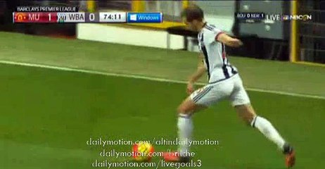 Saido Berahino What A Mistake | Manchester United v. West Brom 7.11.2015 HD