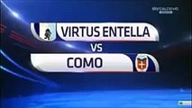 Virtus Entella - Como 2-2. All Goals. Serie B 7⁄11⁄2015