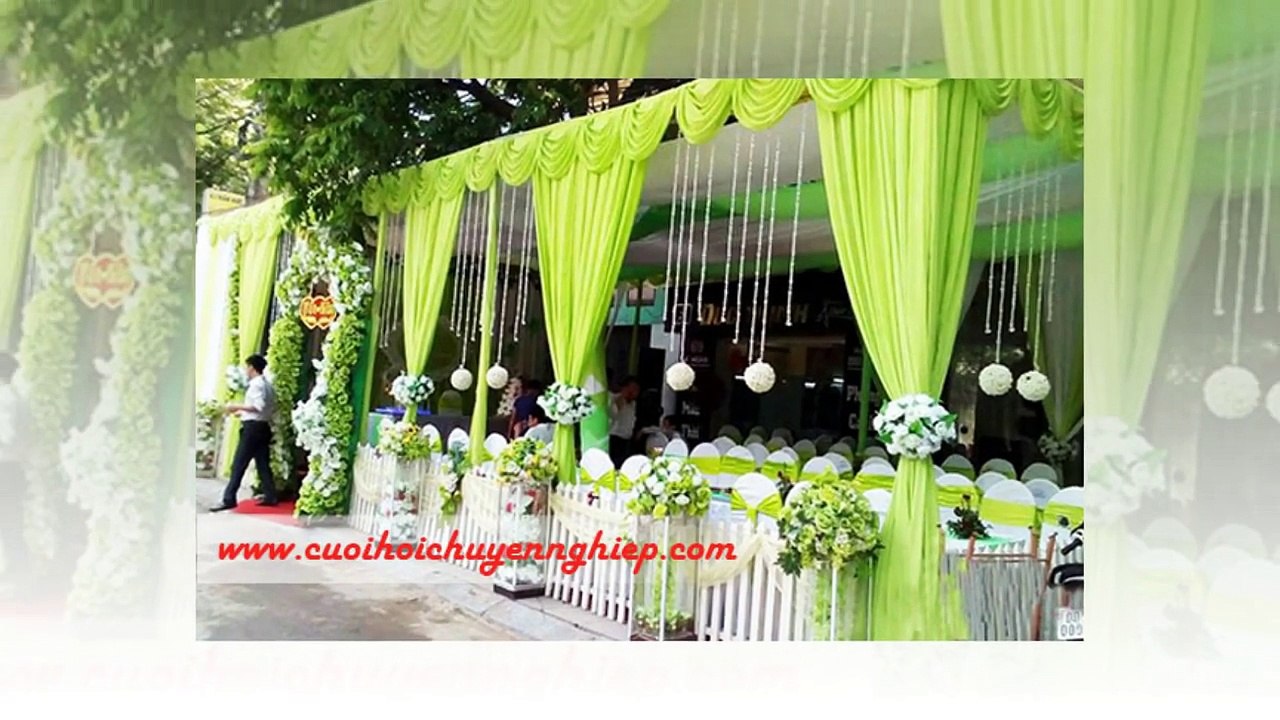 Cưới hỏi trọn gói Xuân Thu Cho thuê bàn ghế phông bạt đám cưới