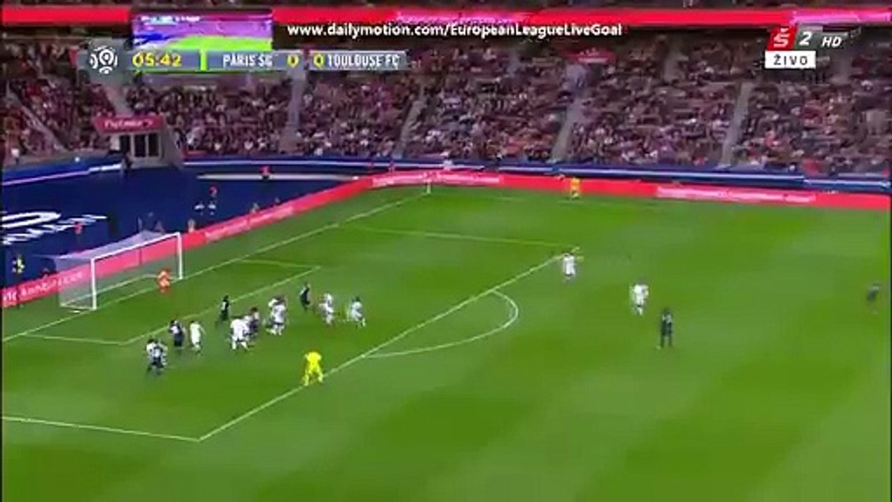 Paris Saint Germain 2-0 Toulouse | 1st Half All Goals & Highlights 07.11.2015 HD