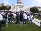 Muslims prayer in front of  US House of Representatives - Allah o Akber - Whatsapp videos
