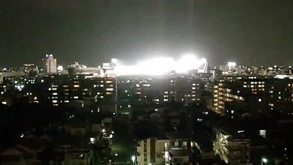 Hanshin Koshien Stadium night