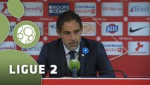 Conférence de presse Stade Brestois 29 - Tours FC (3-0) : Alex  DUPONT (BREST) - Marco SIMONE (TOURS) - 2015/2016
