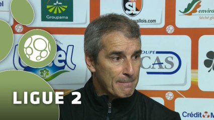 Conférence de presse Stade Lavallois - Havre AC (0-1) : Denis ZANKO (LAVAL) -  (HAC) - 2015/2016