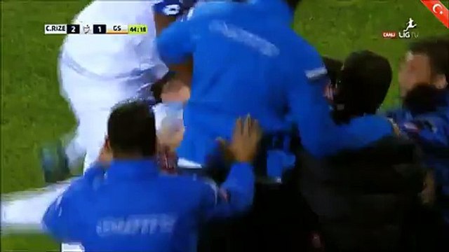 4-3 Mehmet Akyüz Goal Turkey Süper Lig - 07.11.2015, Rizespor 4-3 Galatasaray SK
