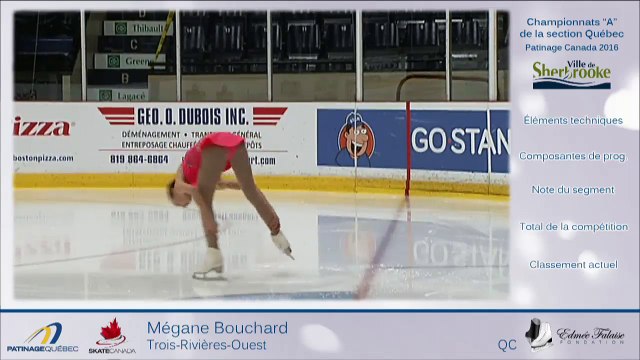 CSA2016-Québec, Pré-Novice Dames Libre Échauffement 1