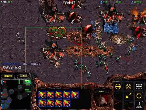 저그 디펜스, 3칼라 러쉬방어 성공 스타 빠른무한 3vs3 (Starcraft_Broodwar 3vs3 Fastest Map)