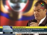 Rafael Correa: No toda inversión extranjera directa es conveniente