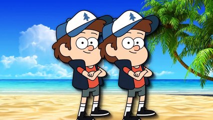 Finger Family Children Nursery Rhymes Gravity Falls Cartoon _ Finger Family Rhymes For Children