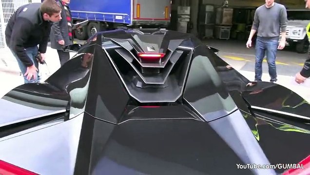 $3.4 Million Lykan HyperSport by W-Motors - driving on the road in Monaco