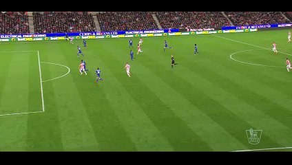 Goal Arnautovic - Stoke City 1-0 Chelsea - 07-11-2015
