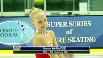 Vienna Harwood - Juv Women U12 - 2016 Skate Canada BC/YK Sectional Championships
