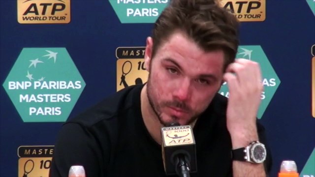 ATP - BNPPM - Stan Wawrinka : J'ai tout laissé sur le terrain