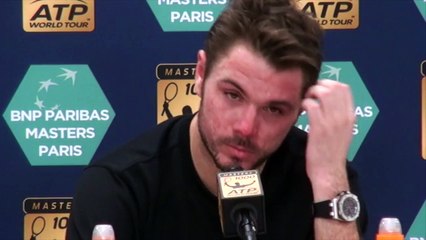 ATP - BNPPM - Stan Wawrinka : "J'ai tout laissé sur le terrain"