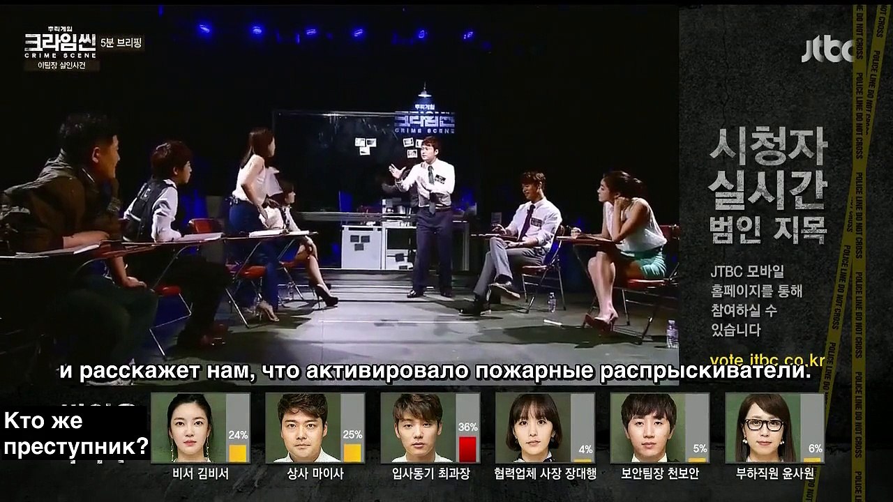 Crime Scene Ep05 with Kang MinHyuk [rus sub] part 2