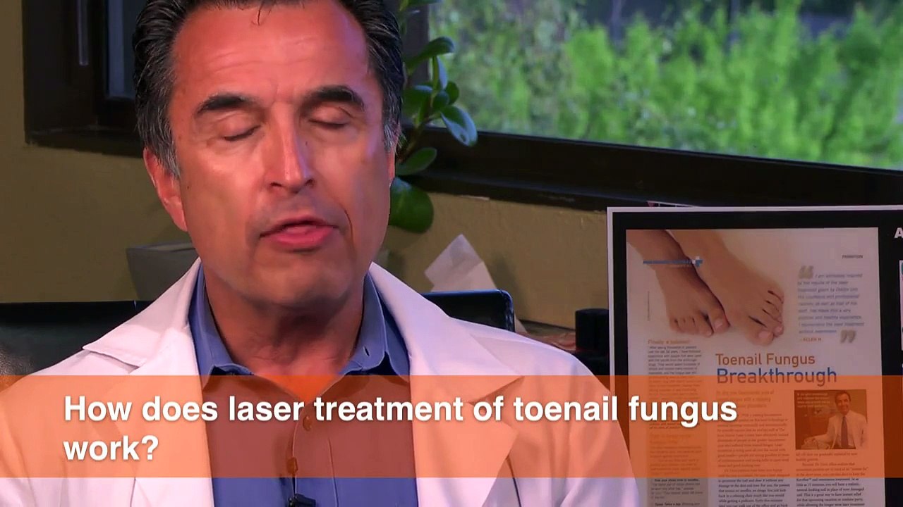 How does laser treatment of Toenail Fungus work?