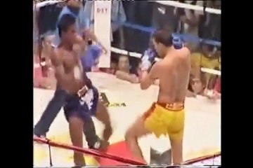 Buakaw vs Jean Charles Skarbowsky - Muay Thai fight part 2