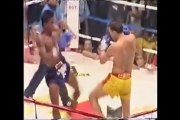 Buakaw vs Jean Charles Skarbowsky - Muay Thai fight part 2