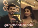 Naagin colors tv Arjun Bijlani and Mouni Roy visits Ahmedabad Exclusive Interview story