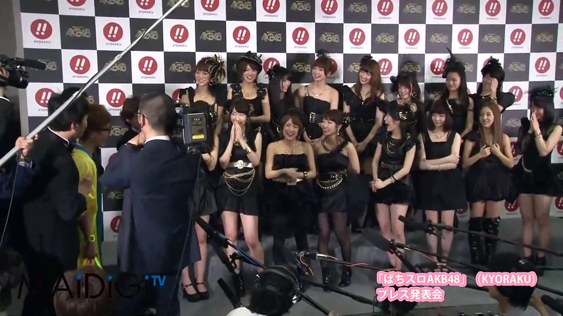 バッドボーイズら乱入 Akb チームサプライズ 選抜メンバー総出演囲み会見２ Yuko Oshima Japanese Idol Dailymotion Video