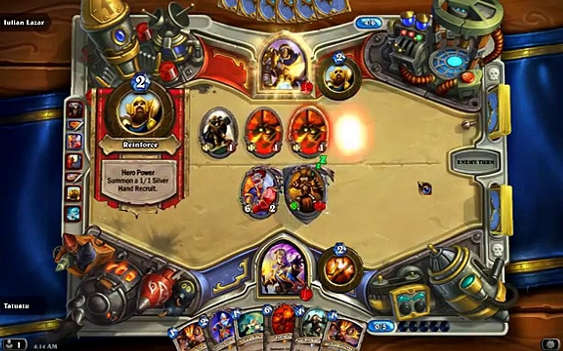 Hearthstone Gameplay - Tavern Brawl - Gearmaster Mechazod #3