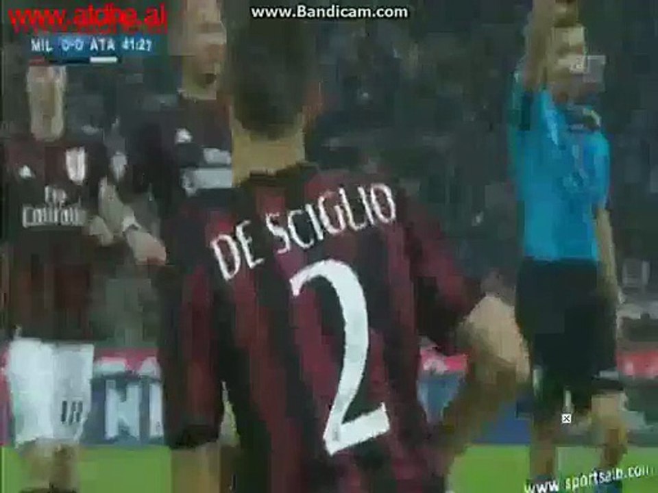 1st Half Goals & Highlights MILAN 0-0 ATALANTA Serie A 7.11.2015 HD