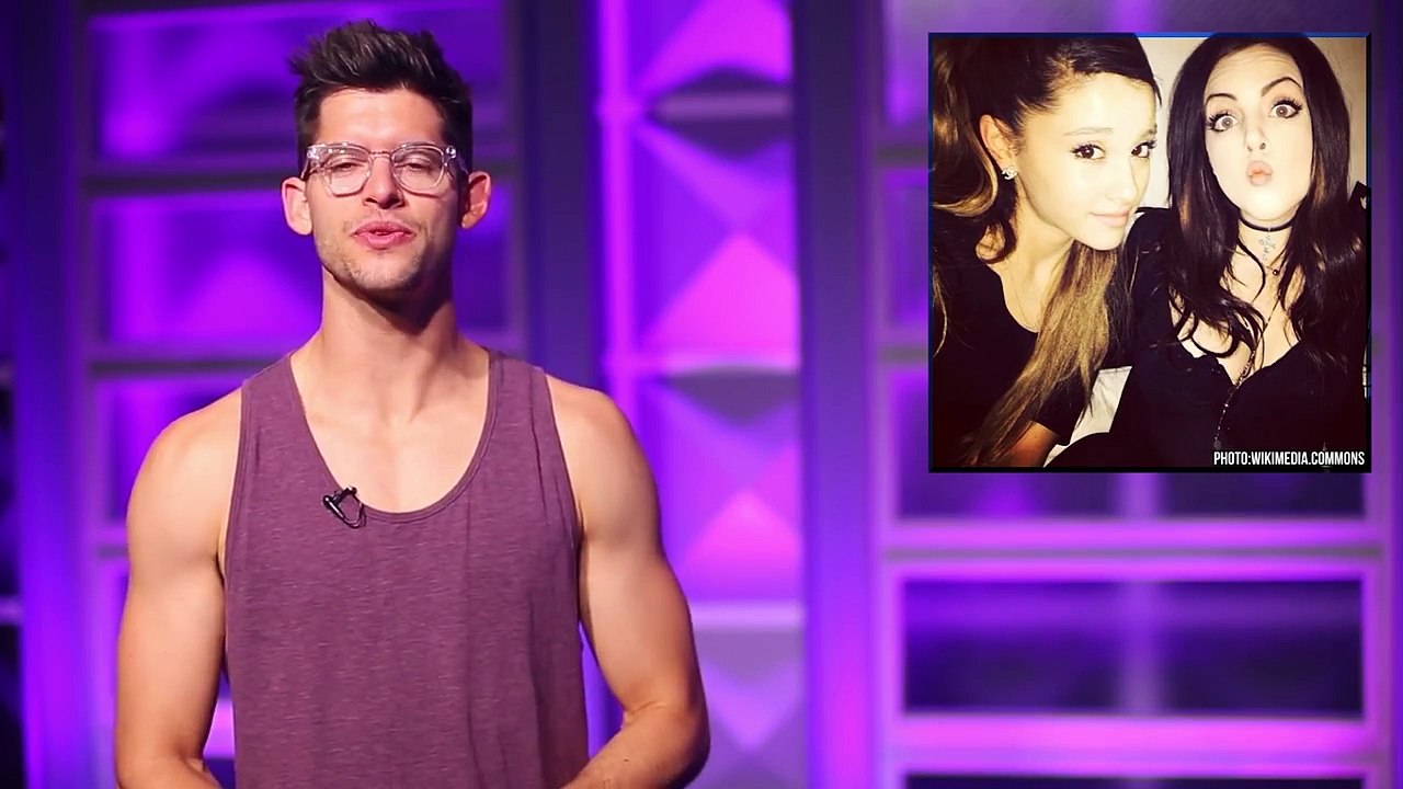 ARIANA GRANDE KISSING VICTORIOUS CO-STAR!