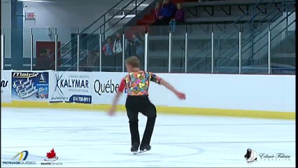 CSA2016-Québec, Novice Messieurs prog Libre Échauffement 3