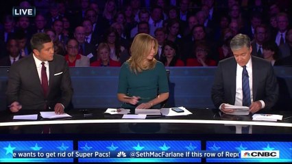 GOP presidential candidates CNBC debate, top group. Full HD. Part 4
