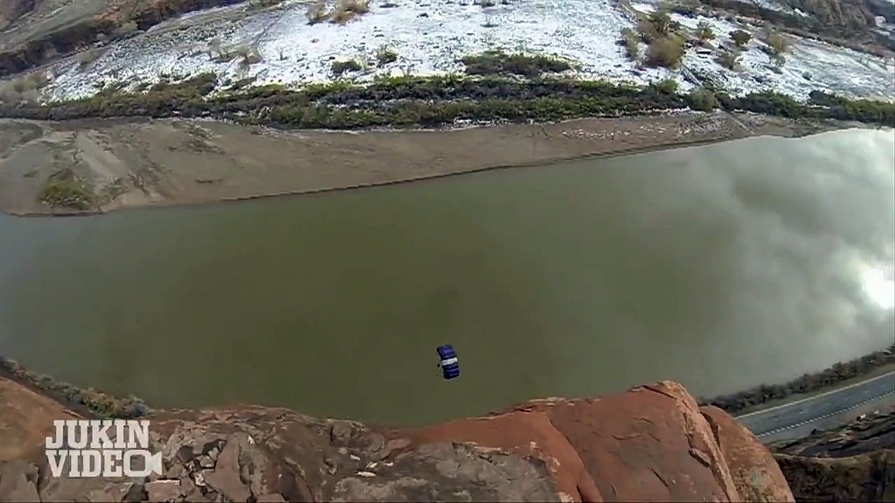 INSANE Base Jumping Cliff Strike | Canopy Deployment FAIL