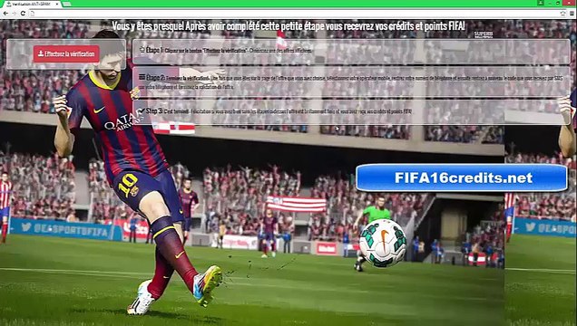 Fifa 16 crédits gratuits en illimité !