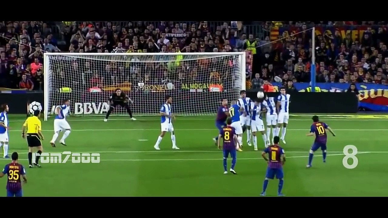 Lionel Messi vs Cristiano Ronaldo Top 10 Freekicks HD