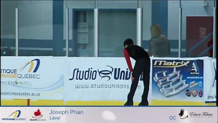 CSA2016-Québec, Junior Messieurs prog. Court Échauffement 1