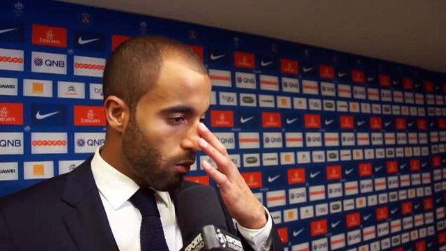 PSG - Lucas Moura : Je suis content de jouer dans une équipe compétitive comme le PSG