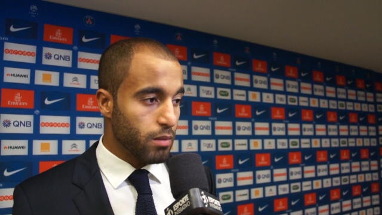 PSG - Lucas Moura : "Je suis content de jouer dans une équipe compétitive comme le PSG"