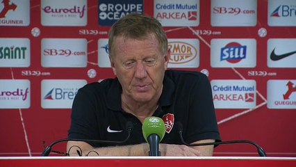 Réaction d'Alex Dupont après Stade Brestois 29 - Tours FC