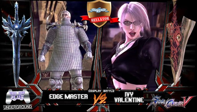 Soulcalibur Fight / Soulcalibur Bellator - Cosplay Battle - Edge Master vs Ivy (SC5)