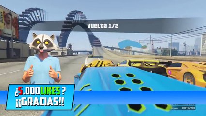 ESTO ES MUY RARO Y ASQUEROSO!! - Gameplay GTA 5 Online Funny Moments (Carrera GTA V PS4)