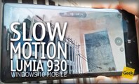 Slow Motion no Windows 10 Mobile - [Câmera Lenta com o Lumia 930]