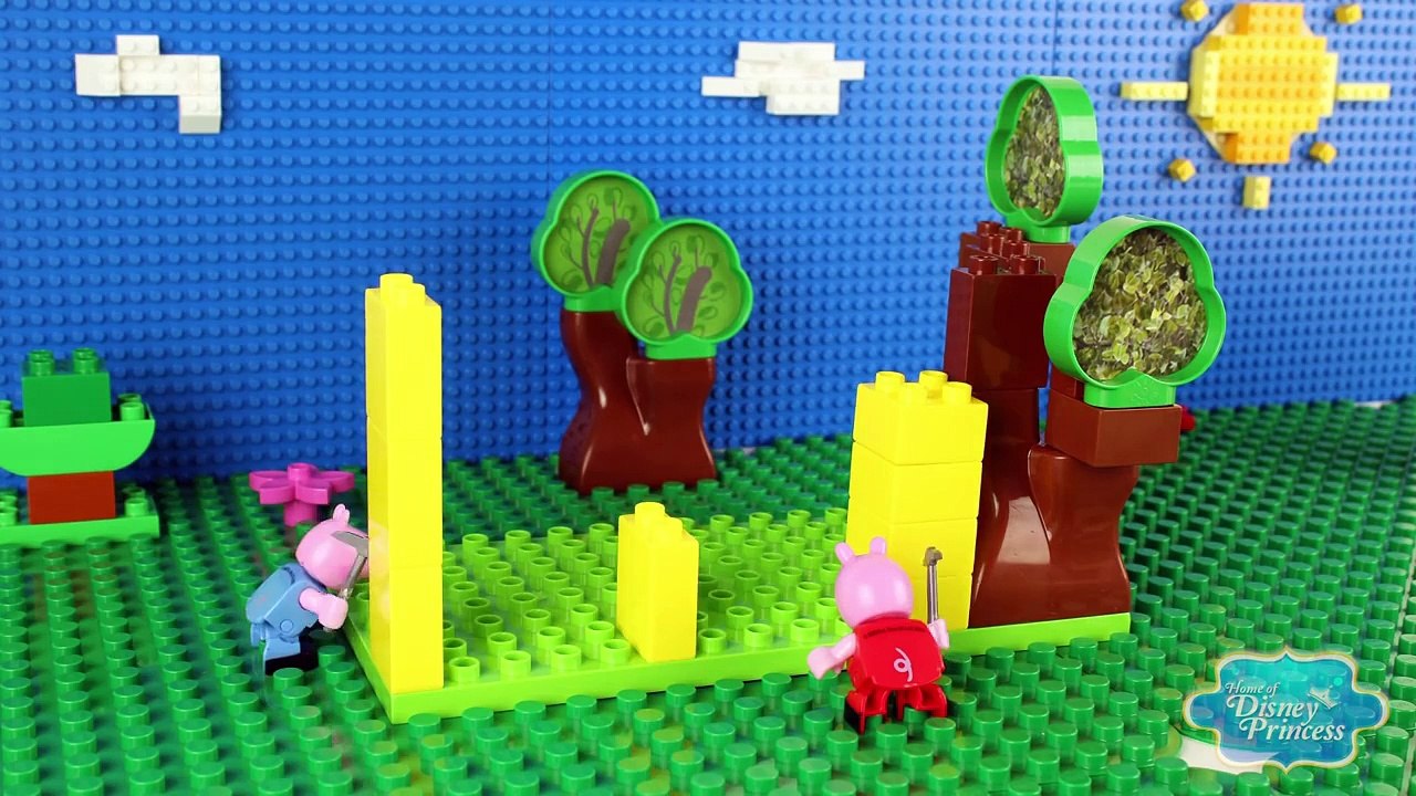 ♥ Peppa Pig Peppa & George Build Playhouse (Episode 1)