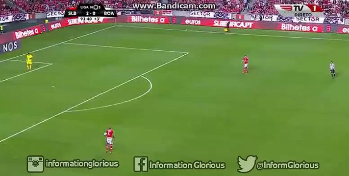gesto de Luisão com Renato Sanches