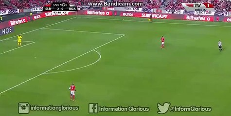 gesto de Luisão com Renato Sanches