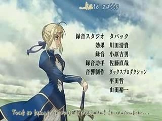 Fate Stay Night - Ending