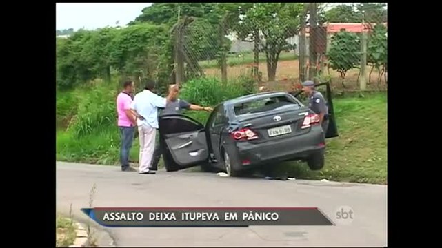 SP: Assalto a banco deixa Itupeva em pânico