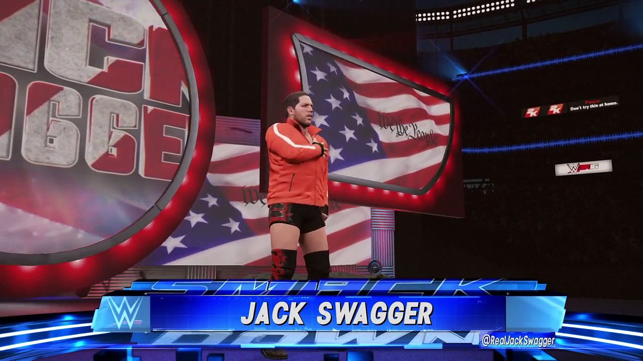WWE 2K16 jack swagger v kevin owens